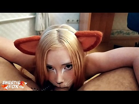 ❤️ Kitsune ਉਸ ਦੇ ਮੂੰਹ ਵਿੱਚ ਡਿਕ ਅਤੇ ਕਮ ਨਿਗਲ ❌ ਸੈਕਸ ❌️
